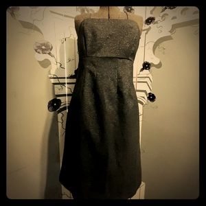 GAP Strapless Black Dress w/ Silver sparkles. SZ6